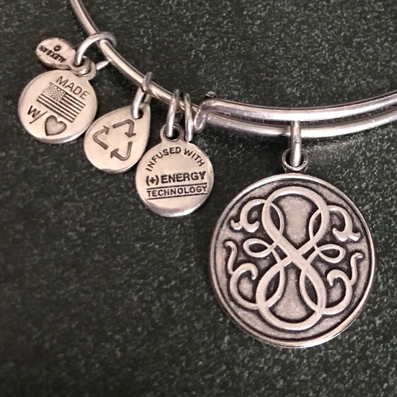 Alex and Ani Silver Expandable Wire Bracelet 2013 - Picture 15 of 16